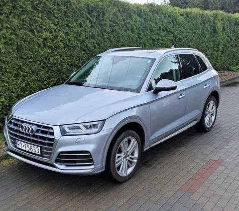 Audi Q5 cena 108500 przebieg: 142000, rok produkcji 2018 z Poznań małe 277